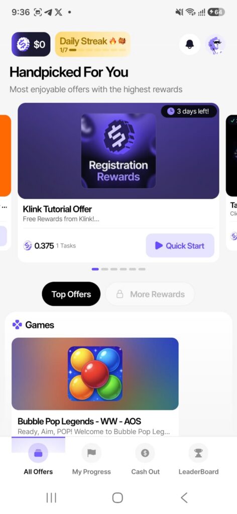 klink-offer