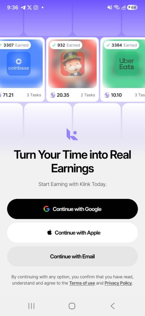 klink-sign-up